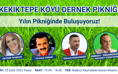Kekiktepe Köyü Dernek Pikniği (Gerçekleşti)